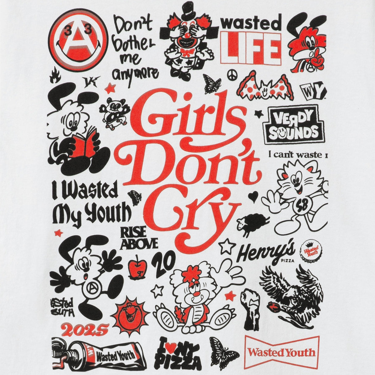 VERDY X HB 20th Anniversary Tee White - ORIGINALFOOK