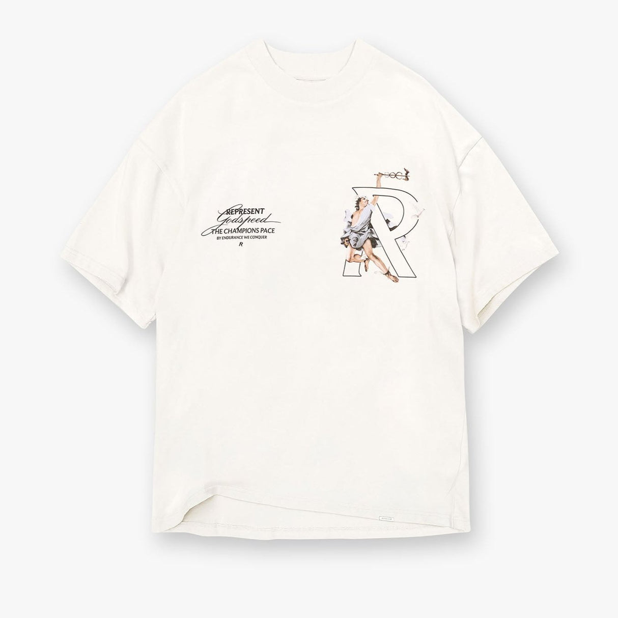 Represent Hermes Tee Flat White REPRESENT REPRESENT - originalfook singapore