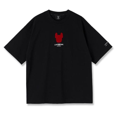 LifeWork Mini Mascot Tee Black lifework lifework - originalfook singapore