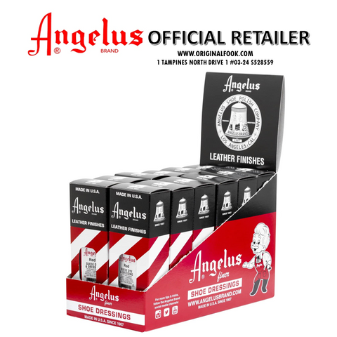 Angelus New Year's Shoe Cleaning Guide