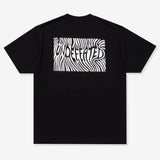 Undefeated Trip Logo Black Tee