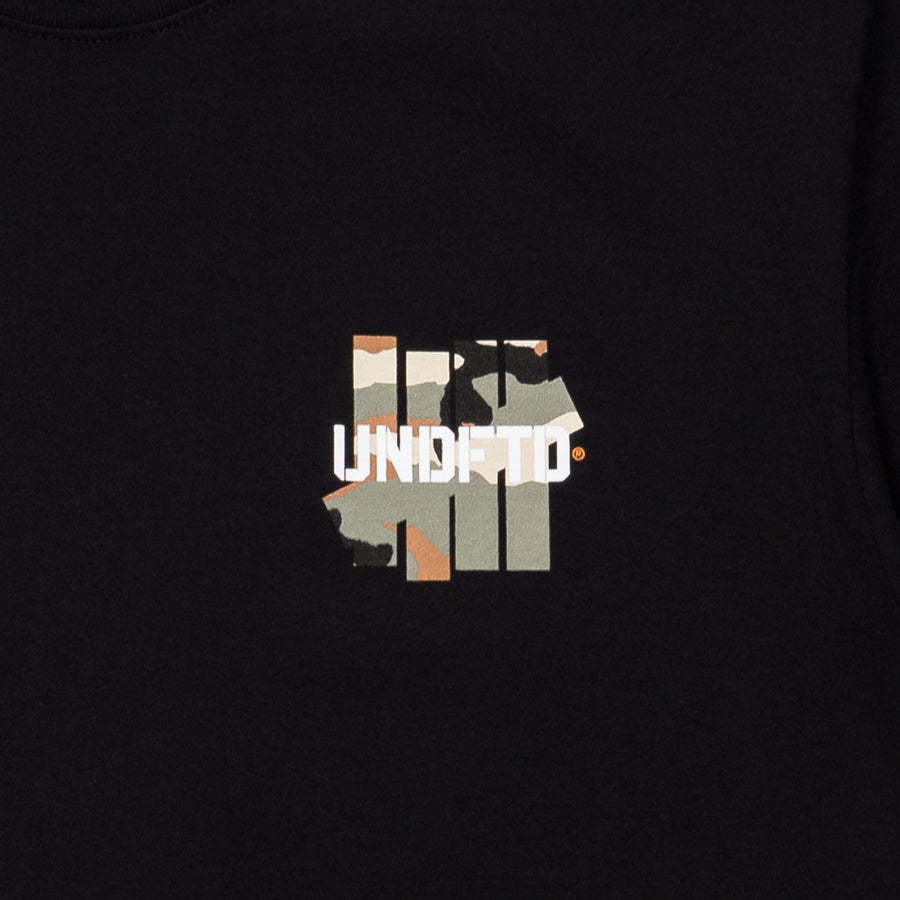 Undefeated Camo Icon Black Tee