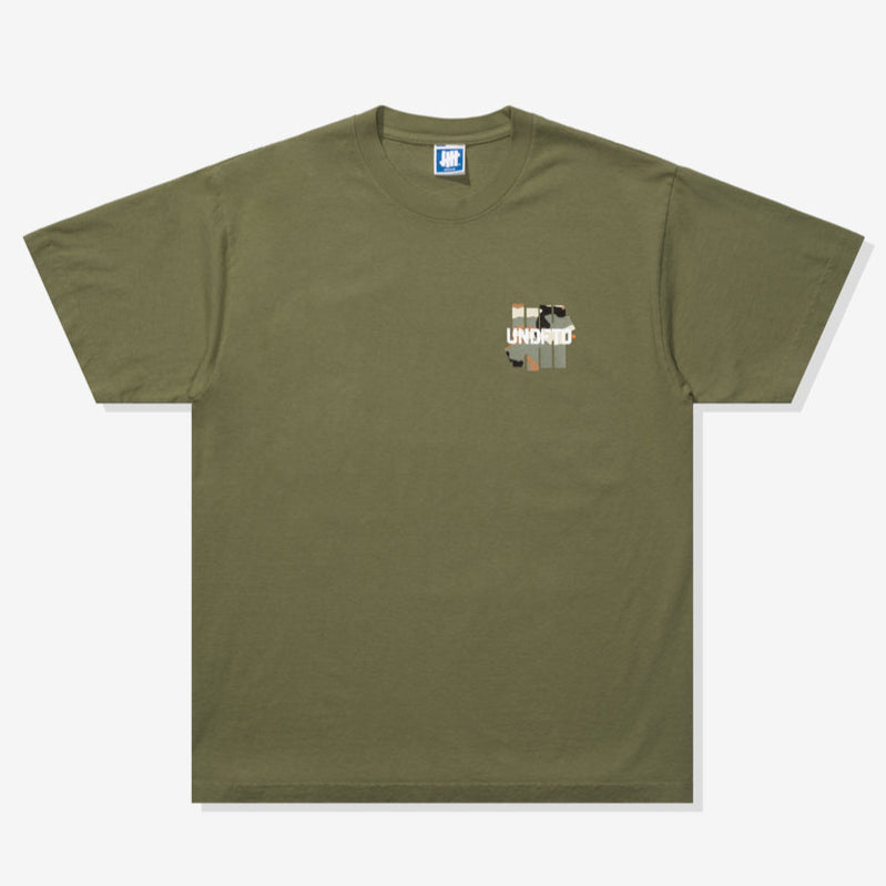 Undefeated Camo Icon Olive Tee