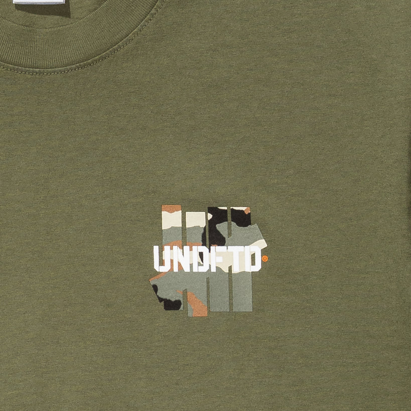Undefeated Camo Icon Olive Tee
