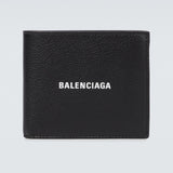 Balenciaga Cash Square Bifold Wallet Black Balenciaga Balenciaga - originalfook singapore