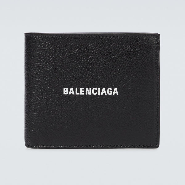 Balenciaga Cash Square Bifold Wallet Black Balenciaga Balenciaga - originalfook singapore
