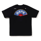 Bathing Ape Fan Tee Black (Japan Exclusive) BATHING APE BATHING APE - originalfook singapore