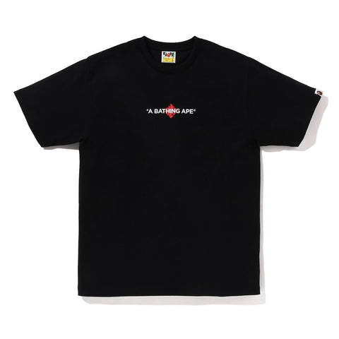 Bathing Ape Fan Tee Black (Japan Exclusive)