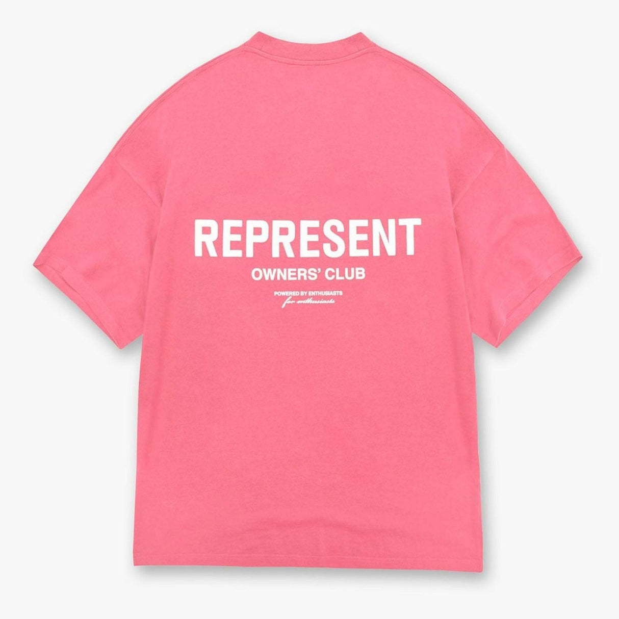 Represent Owners Club Logo Tee Bubblegum REPRESENT REPRESENT - originalfook singapore