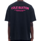 Cole Buxton Signature Tee Vintage Black Pink - ORIGINALFOOK