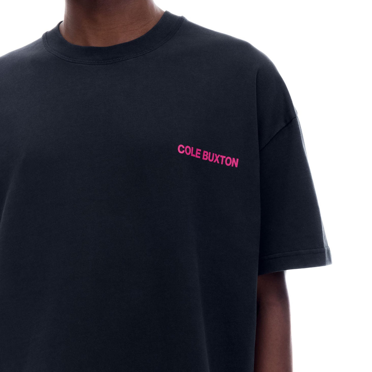 Cole Buxton Signature Tee Vintage Black Pink - ORIGINALFOOK
