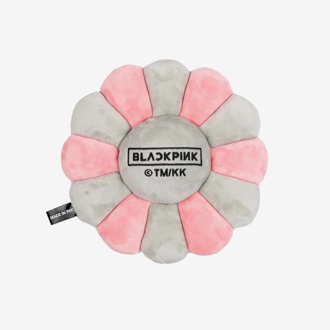 Takashi Murakami x BLACKPINK Flower Plush Cushion Grey Pink (30cm) TAKASHI MURAKAMI TAKASHI MURAKAMI - originalfook singapore