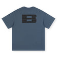 Boneless B Foam Logo Tee Grey Blue - ORIGINALFOOK