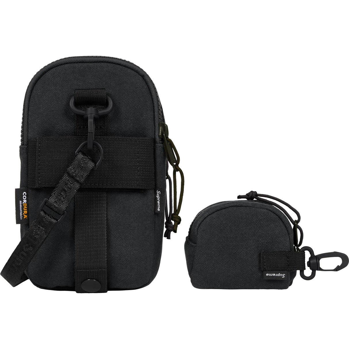 Supreme Camera Black Bag + Mini Pouch