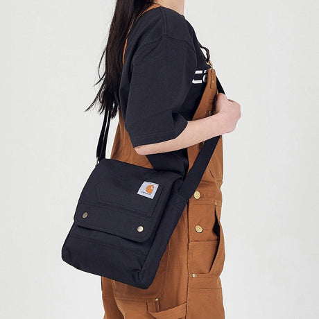 Carhartt Crossbody Snap Bag Black CARHARTT CARHARTT - originalfook singapore