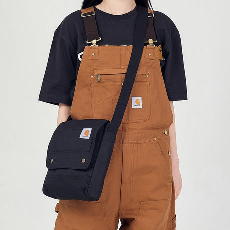 Carhartt Crossbody Snap Bag Black CARHARTT CARHARTT - originalfook singapore