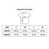 Carhartt USA K195 Signature Logo Tee Carbon Heather carhartt carhartt - originalfook singapore