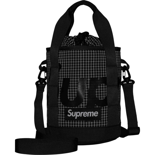 Supreme Reflective Cinch Bag Black supreme supreme - originalfook singapore