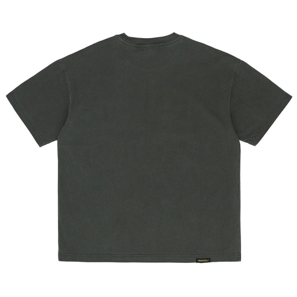 Been Trill Washed Logo Tee Grey BEEN TRILL BEEN TRILL - originalfook singapore