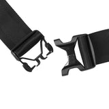 Porter Yoshida Japan Switch waist bag in black with adjustable strap and multiple compartments, stylish and functional accessory.