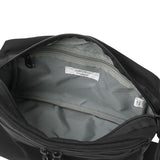 Porter Yoshida Japan Switch shoulder bag in black with adjustable strap, featuring the brand’s logo patch and sleek design.