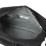 Porter Yoshida Japan Switch large shoulder bag in black with adjustable strap, durable nylon material, and minimalist design.