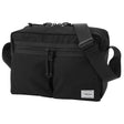 Porter Yoshida Japan Switch large shoulder bag with adjustable strap and durable fabric, black color, front logo detail.