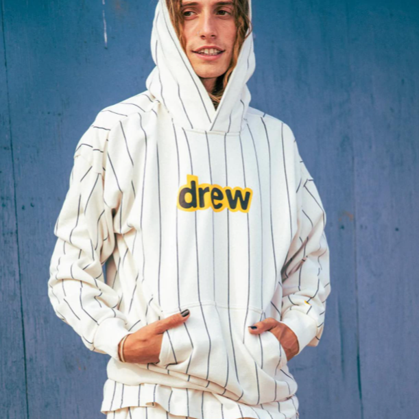 (60 Off) Drew House Secret Oversized Hoodie Pinstripe ORIGINALFOOK