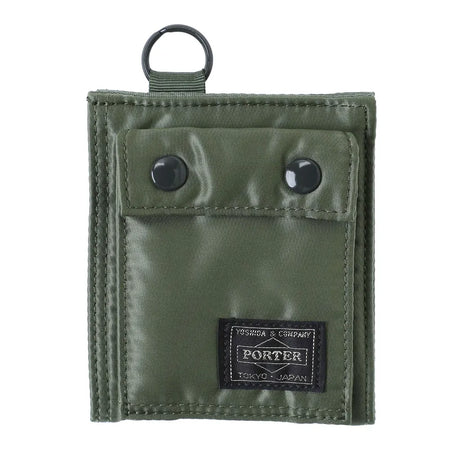 PORTER YOSHIDA JAPAN Tanker Bi-Fold Wallet Sage Green [622-78168] PORTER JAPAN PORTER JAPAN - originalfook singapore