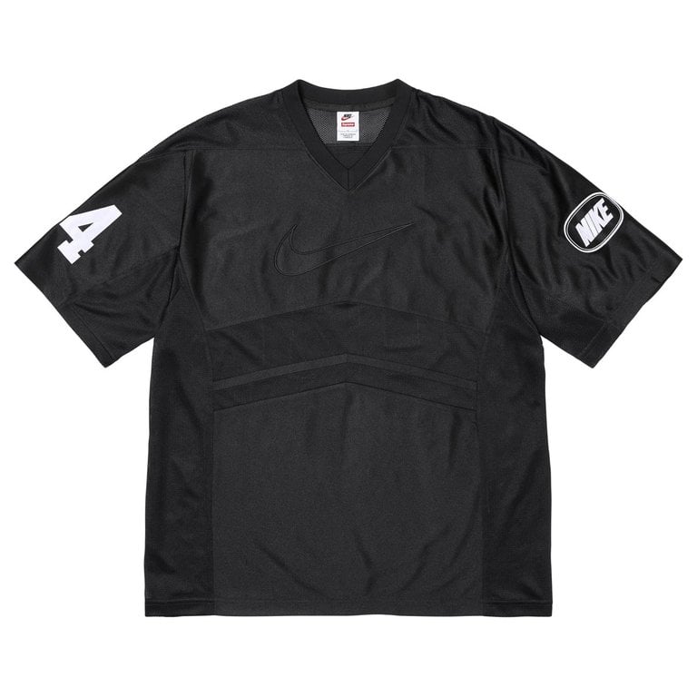 Supreme X Nike Box Logo Football Jersey Black