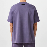 FEAR OF GOD Essentials Collegiate Logo Heavyweight Tee Violet FEAR OF GOD ESSENTIALS FEAR OF GOD ESSENTIALS - originalfook singapore