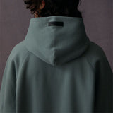 FEAR OF GOD Essentials Chest Logo Hoodie Sycamore FEAR OF GOD FEAR OF GOD - originalfook singapore