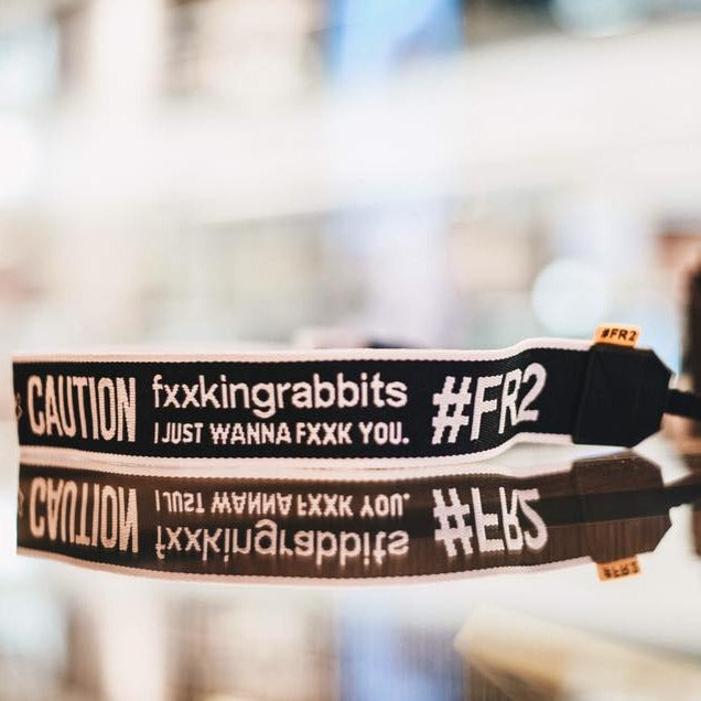 FR2 Fxxking Rabbits Camera Strap FR2 FR2 - originalfook singapore