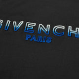 GIVENCHY Tufting Logo Tee Black GIVENCHY GIVENCHY - originalfook singapore