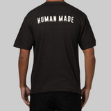 Human Made Polar Bear Skater Tee Black HUMAN MADE HUMAN MADE - originalfook singapore