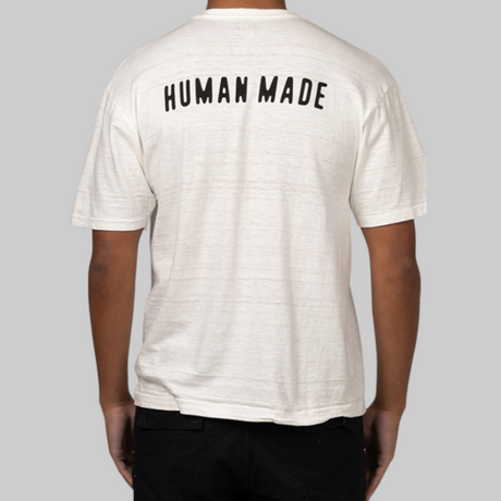Human Made Polar Bear Skater Tee White HUMAN MADE HUMAN MADE - originalfook singapore
