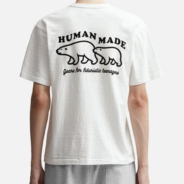 Human Made Polar Bear Tee White #10 HUMAN MADE HUMAN MADE - originalfook singapore