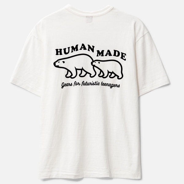 Human Made Polar Bear Tee White #10 HUMAN MADE HUMAN MADE - originalfook singapore