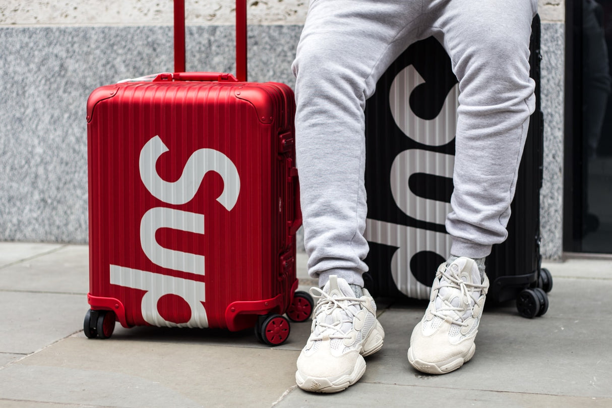 Supreme X RIMOWA Luggage 45L Red