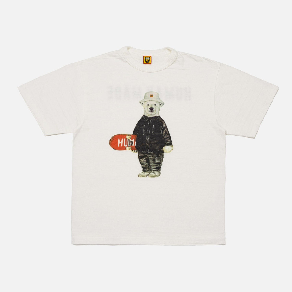 Human Made Polar Bear Skater Tee White