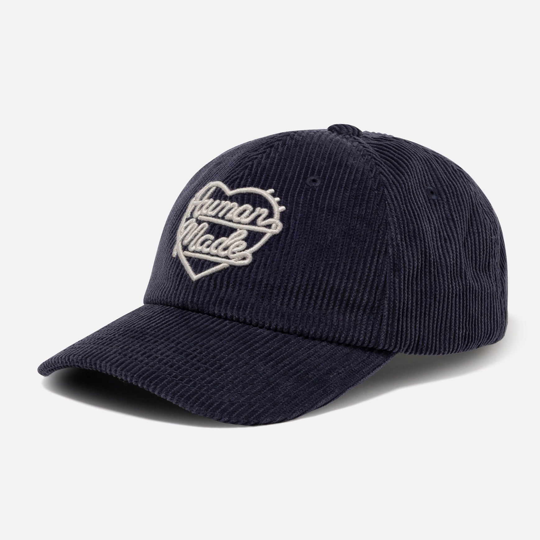Buy Human Made Heart Logo Corduroy Cap Navy online in Singapore