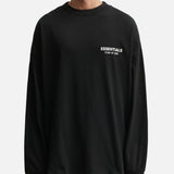 FEAR OF GOD Essentials Signature Long Sleeve Tee Black