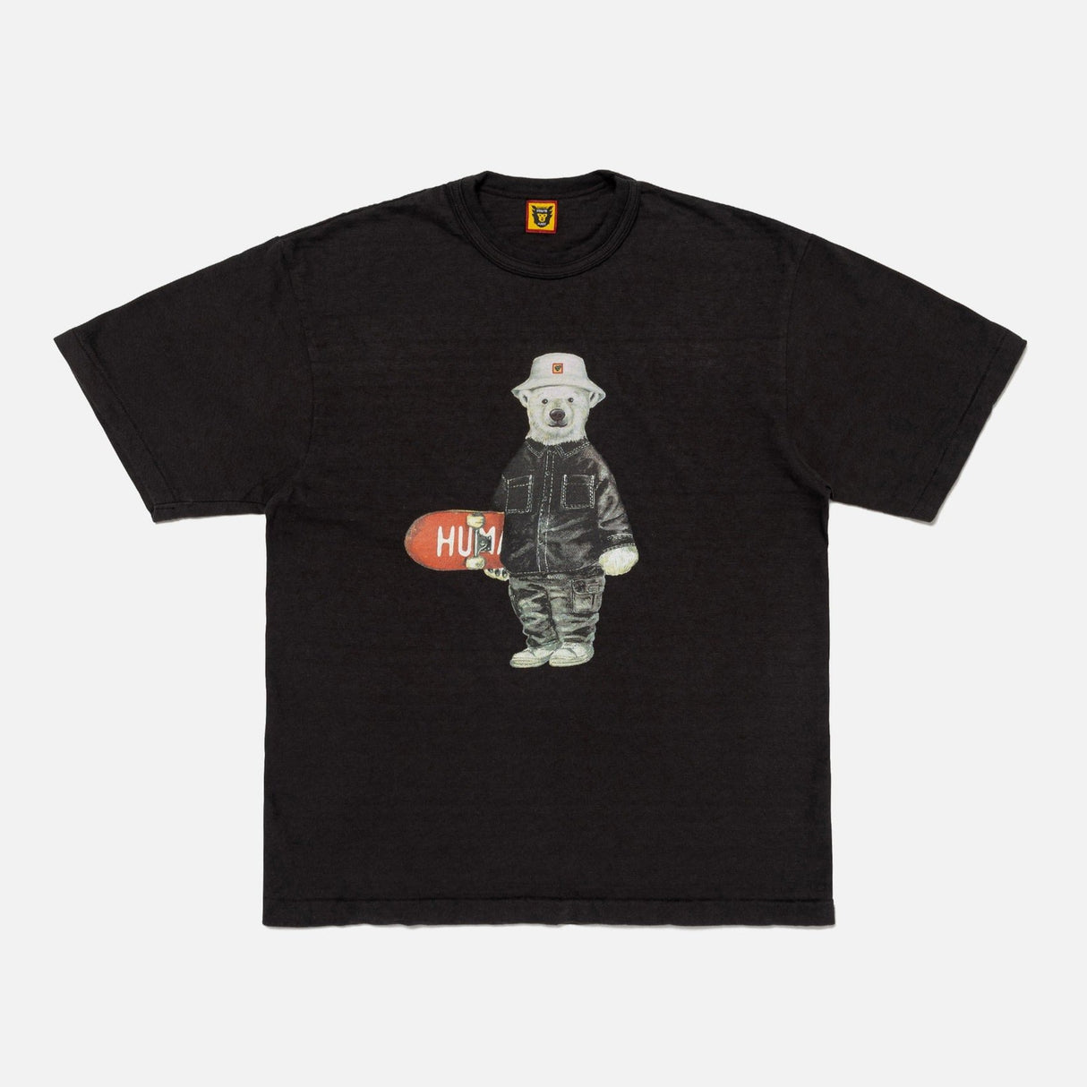 Human Made Polar Bear Skater Tee Black HUMAN MADE HUMAN MADE - originalfook singapore