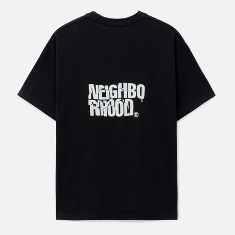 Neighborhood NH-28 Tee Black NEIGHBORHOOD NEIGHBORHOOD - originalfook singapore
