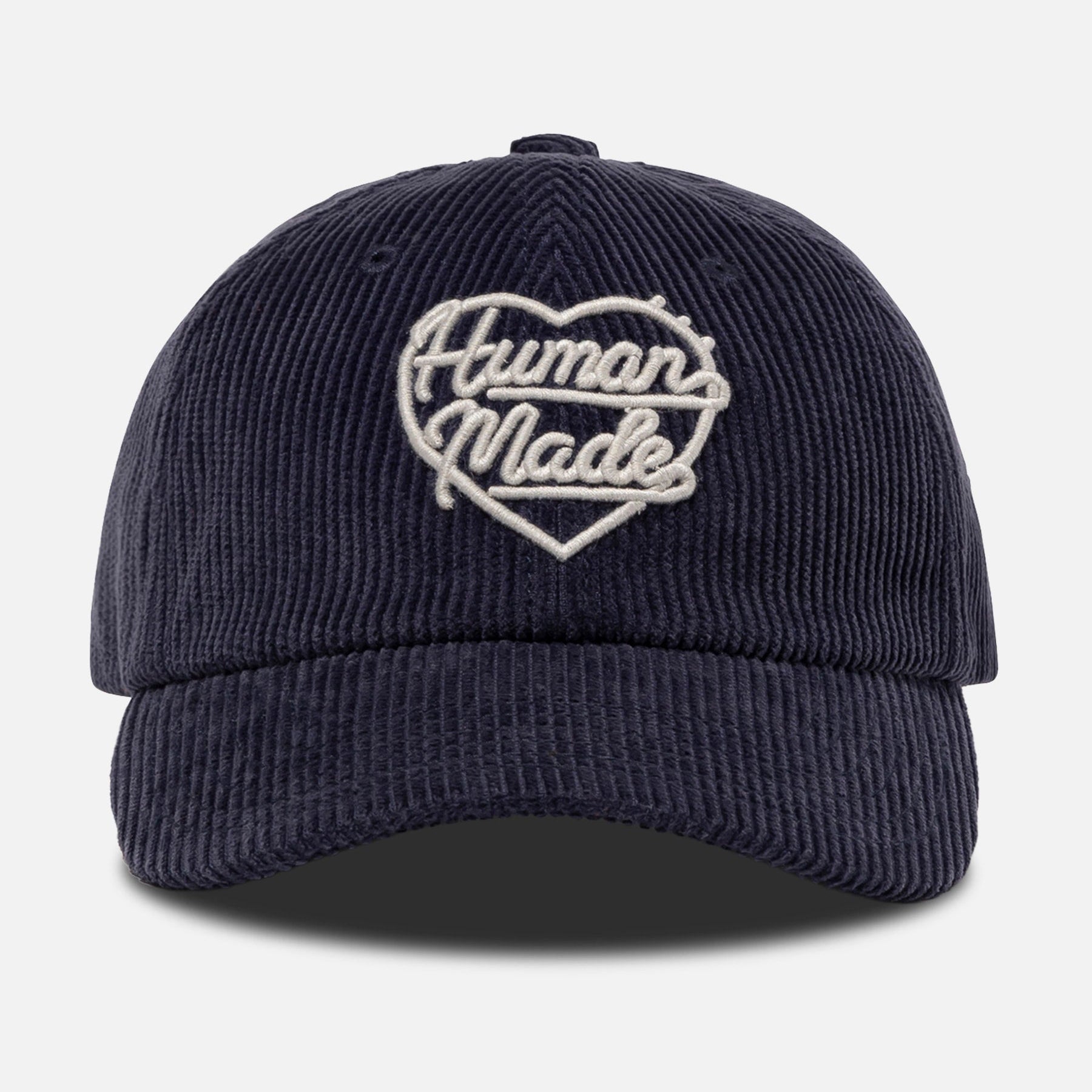 Buy Human Made Heart Logo Corduroy Cap Navy online in Singapore