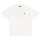 Human Made Red Heart Badge Tee White HUMAN MADE HUMAN MADE - originalfook singapore