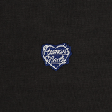 Human Made Navy Heart Badge Tee Black HUMAN MADE HUMAN MADE - originalfook singapore