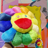 Takashi Murakami Flower Plush Cushion - Rainbow (30cm) - ORIGINALFOOK