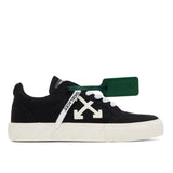 Off-White Low Vulcanized Canvas Sneakers Black OFF-WHITE OFF-WHITE - originalfook singapore