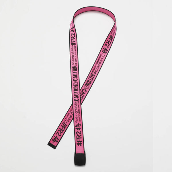 FR2 JAPAN Logo Icon Embroidery Long Belt Pink (Japan Exclusive) #FR2 #FR2 - originalfook singapore